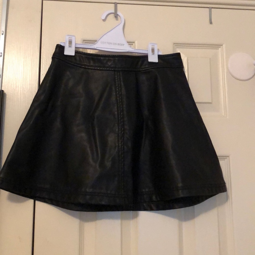 Leather Skirt
